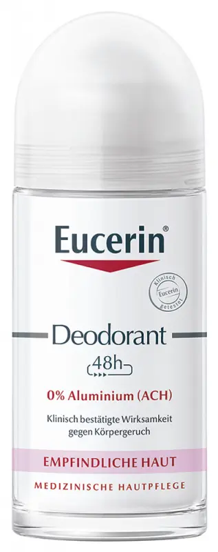 EUCERIN Alumínium mentes 48h golyós dezodor 50 ml