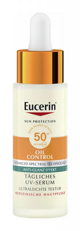 EUCERIN Sun Oil Control Nappali UV Szérum arcra SPF50 (30 ml) EUCERIN Sun Oil Control Nappali UV Szérum arcra SPF50 (30 ml)