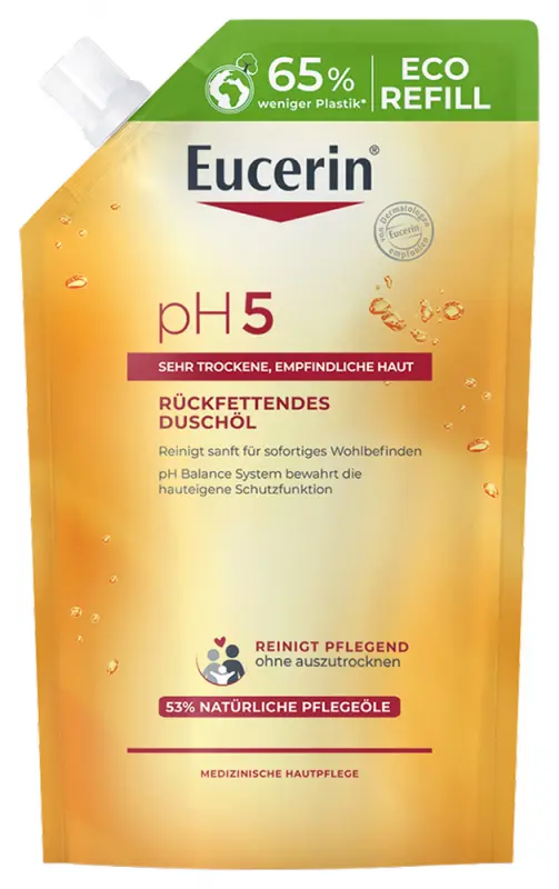 EUCERIN pH5 Olajtusfürdő öko-utántöltő 400 ml EUCERIN pH5 Olajtusfürdő öko-utántöltő 400 ml