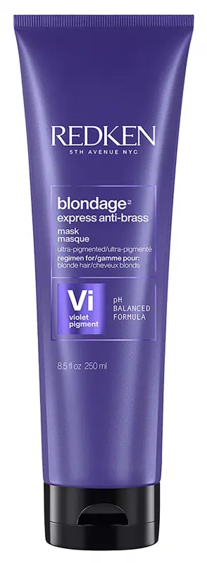 REDKEN Color Extend Blondage Express Anti-brass Semlegesítő Maszk szőke hajra 250 ml