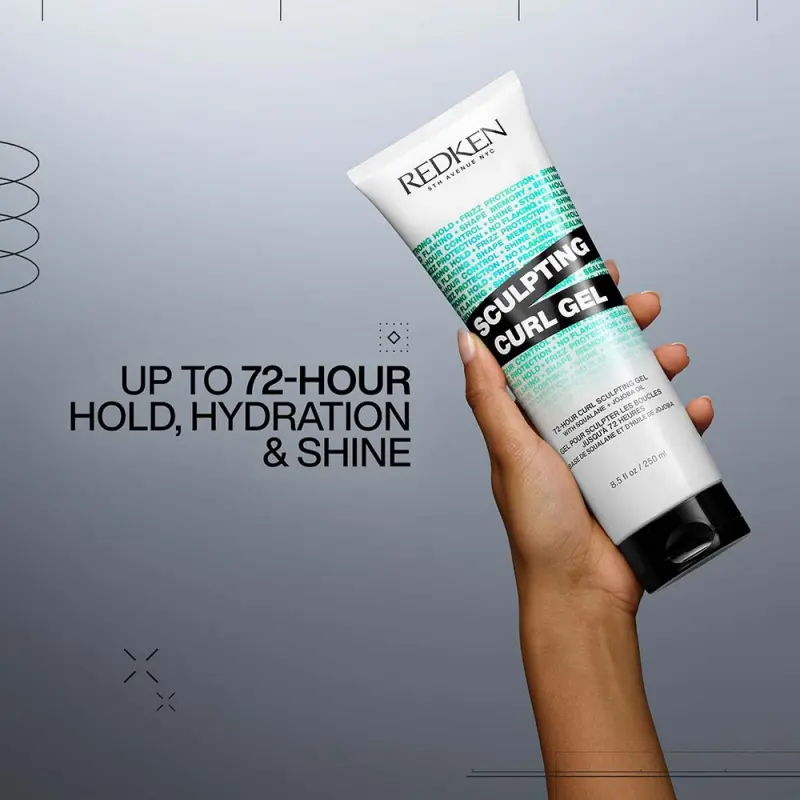 Curl Stylers Sculpting Curl Gel Hajformázó gél göndör hajra 250 ml