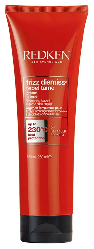 REDKEN Frizz Dismiss Rebel Tame Hővédő krém göndör, nehezen kezelhető hajra 250 ml