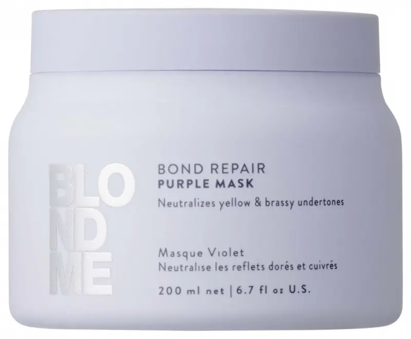 SCHWARZKOPF BlondMe Purple Hamvasító Hajpakolás 200 ml SCHWARZKOPF BlondMe Purple Hamvasító Hajpakolás 200 ml