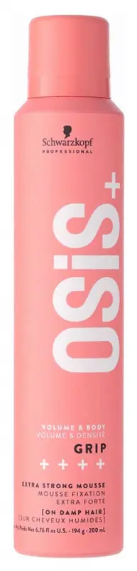 SCHWARZKOPF OSiS+ Grip Ultraerős hajhab 200 ml SCHWARZKOPF OSiS+ Grip Ultraerős hajhab 200 ml