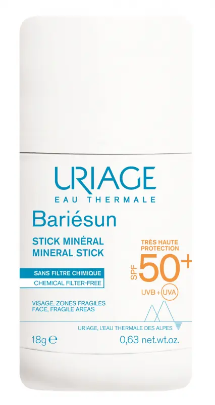 Uriage BARIÉSUN Mineral stick SPF50+ (18 g) Uriage BARIÉSUN Mineral stick SPF50+ (18 g)