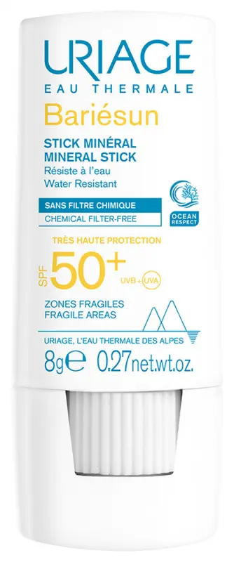 Uriage BARIÉSUN Mineral Stift SPF50+ 8 g Uriage BARIÉSUN Mineral Stift SPF50+ 8 g