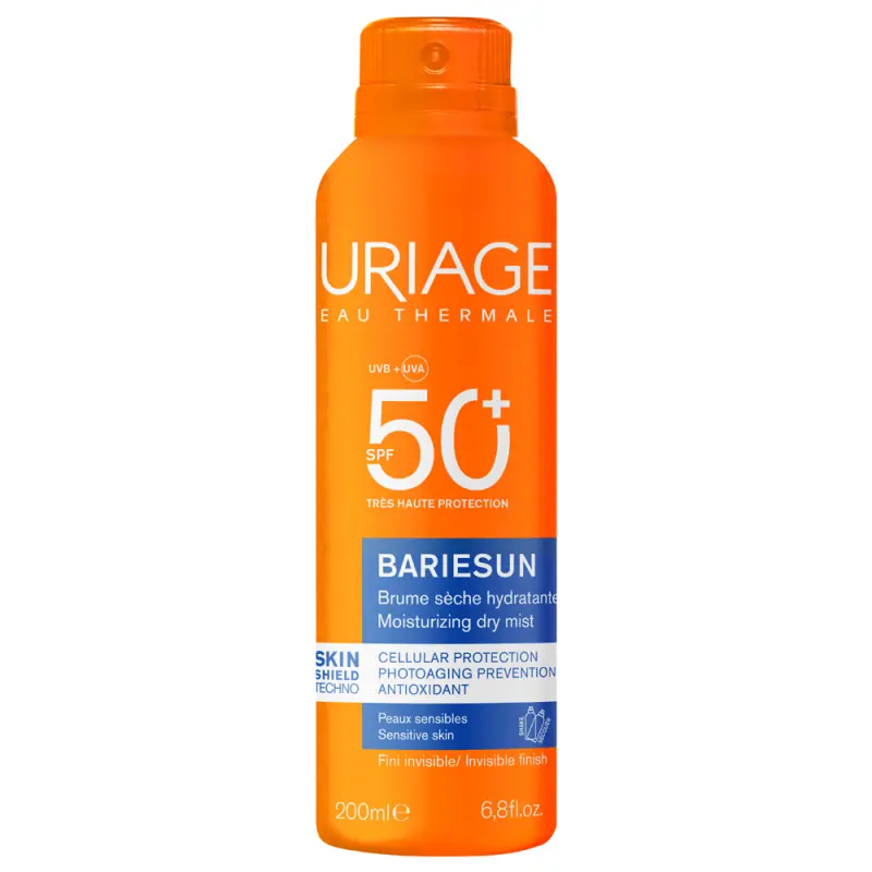 Uriage BARIÉSUN Száraz permet SPF50+ (200 ml) Uriage BARIÉSUN Száraz permet SPF50+ (200 ml)
