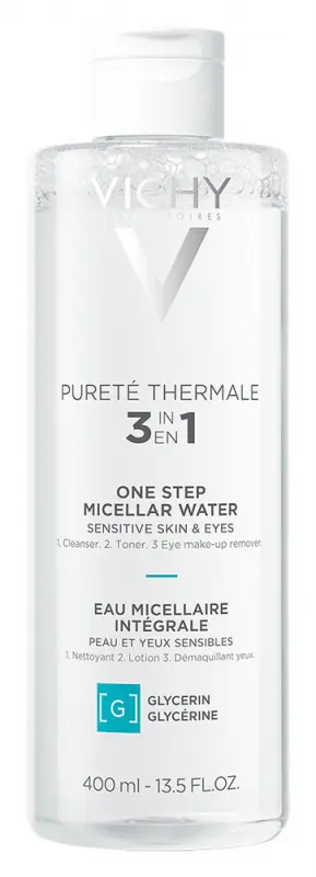 VICHY Pureté Thermale Micellás víz 400 ml