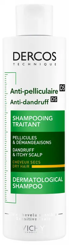 VICHY Dercos Korpásodás elleni sampon száraz hajra 200 ml VICHY Dercos Korpásodás elleni sampon száraz hajra 200 ml
