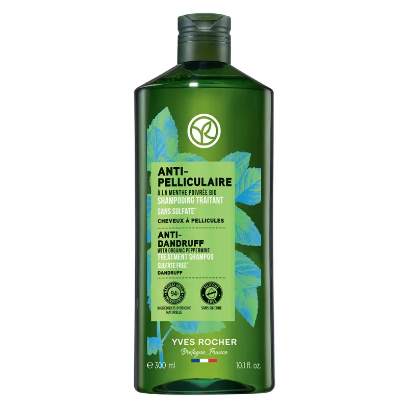 YVES ROCHER Korpásodás elleni sampon bio borsmentával 300 ml YVES ROCHER Korpásodás elleni sampon bio borsmentával 300 ml